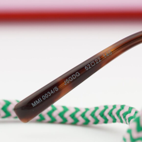 M Missoni MMI 0034/S 0J5G DG Geometric Sunglasses - Gold/Brown